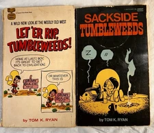 VTG LOT 12 TUMBLEWEEDS COMIC PAPERBACK Late 60’S-MID 80’S  GOOD-VERY GOOD