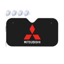 Mitsubishi Windshield Sunshade Visor Protector Keep Vehicle Cool Size S Mitsubishi Windshield Sunshade Visor Protector Keep Vehicle Cool Size S