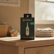 Flexible 3-in-1 Nursery Thermometer: Rapid Readings for Your Baby's Comfort