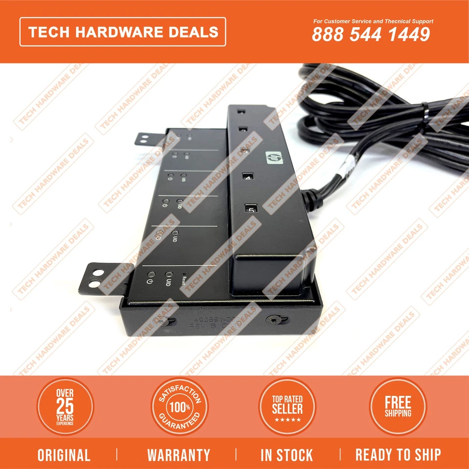 629787-001    Extension bar - Power Distribution Unit Intelligent G2 5xC13 - Image 2 of 4