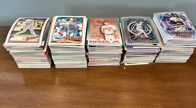 Baltimore Orioles Collection. 650+ Cards, RCs, Ripken & More