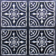 LOT of 50 Faux Tin PVC Ceiling Tiles for Easy DIY Glue Up or Grid #205