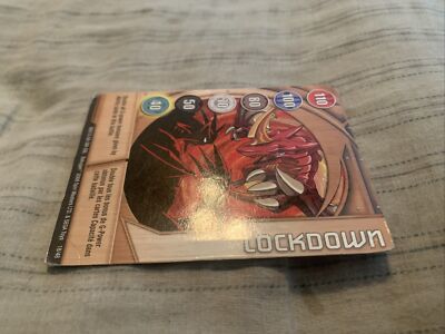 Bakugan Battle Brawlers Lockdown Metal Magnetic Gate Card - BA213