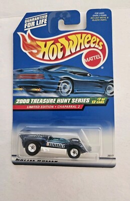 2000 Hot Wheels Treasure Hunt Series Chaparral 2 Limited Edition  7/12
