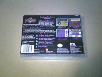 Uncharted Waters New Horizons SNES w/Walkthrough Guide KOEI