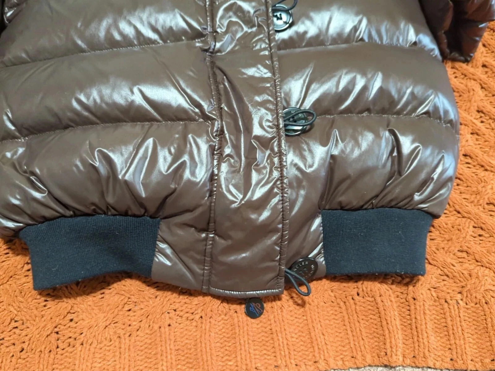 Cappotto in pelliccia Moncler LUCIE marrone donna taglia 1