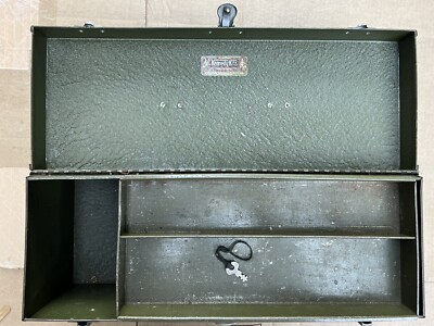 🇺🇸Kennedy Kits Bighorn Line Tool Box W/Key & Sliding Tray