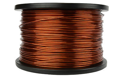 TEMCo Magnet Wire 32 AWG Gauge Enameled Copper 8oz 2444ft 200C Coil Winding 