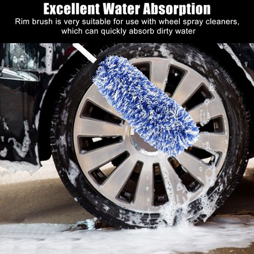Microfiber Car Alloy Wheel Cleaning Brush Tool Tire Washing Soft