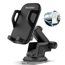 Universal Office Desk Dashboard Windshield Phone Mount Adjustable Arm 
