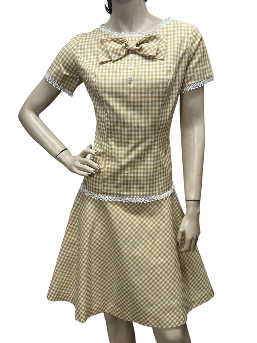 Gold 1960s Vintage Dresses for Women for sale | eBay
