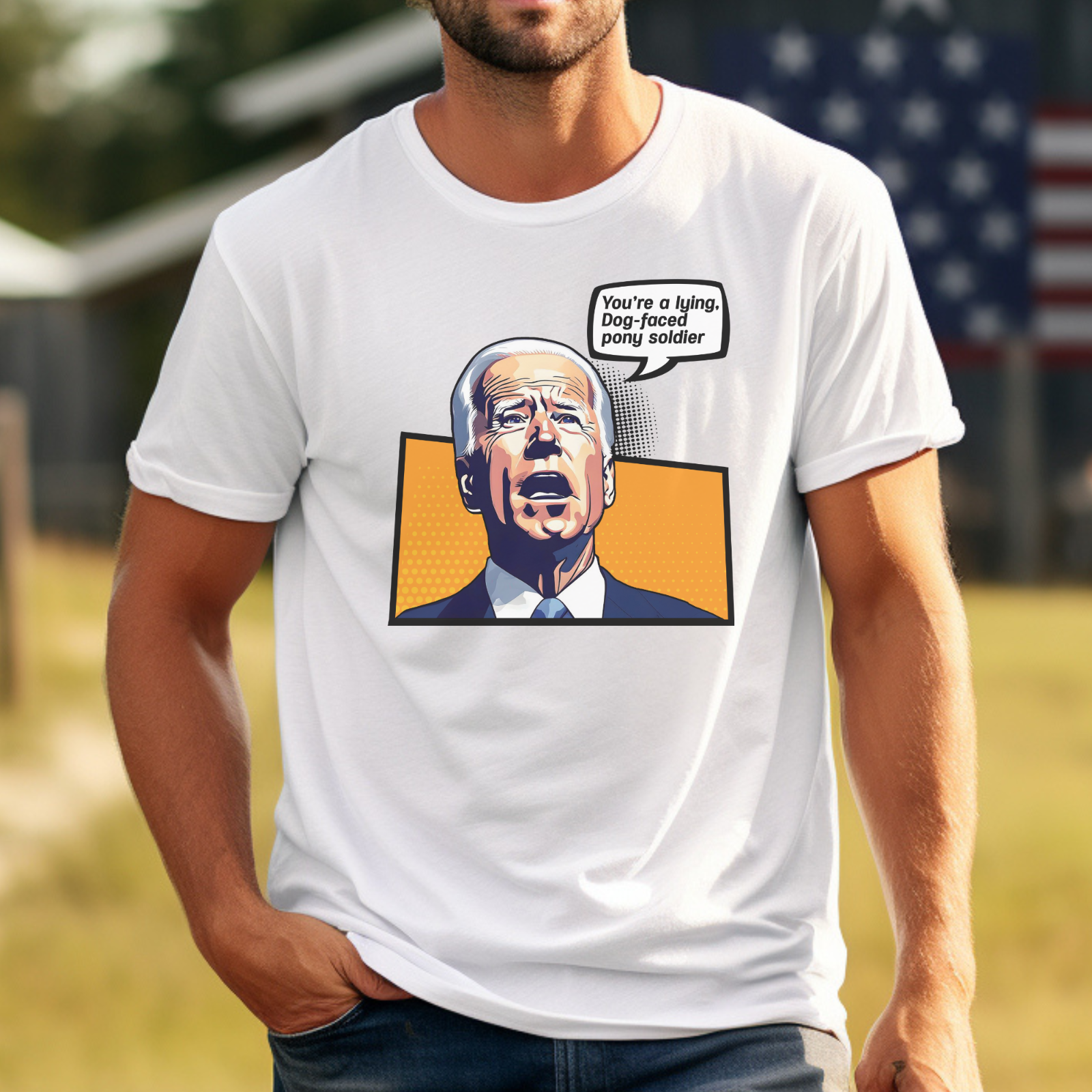 Maglietta Pony Soldi Maglietta Divertente Biden Quote Maglietta Biden Gaffe Regalo Repubblicano