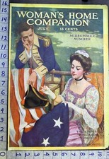 1909 PATRIOTIC AMERICAN FLAG BETSY ROSS SOLDIER EDWIN JACKSON ART COVER [[SKU]