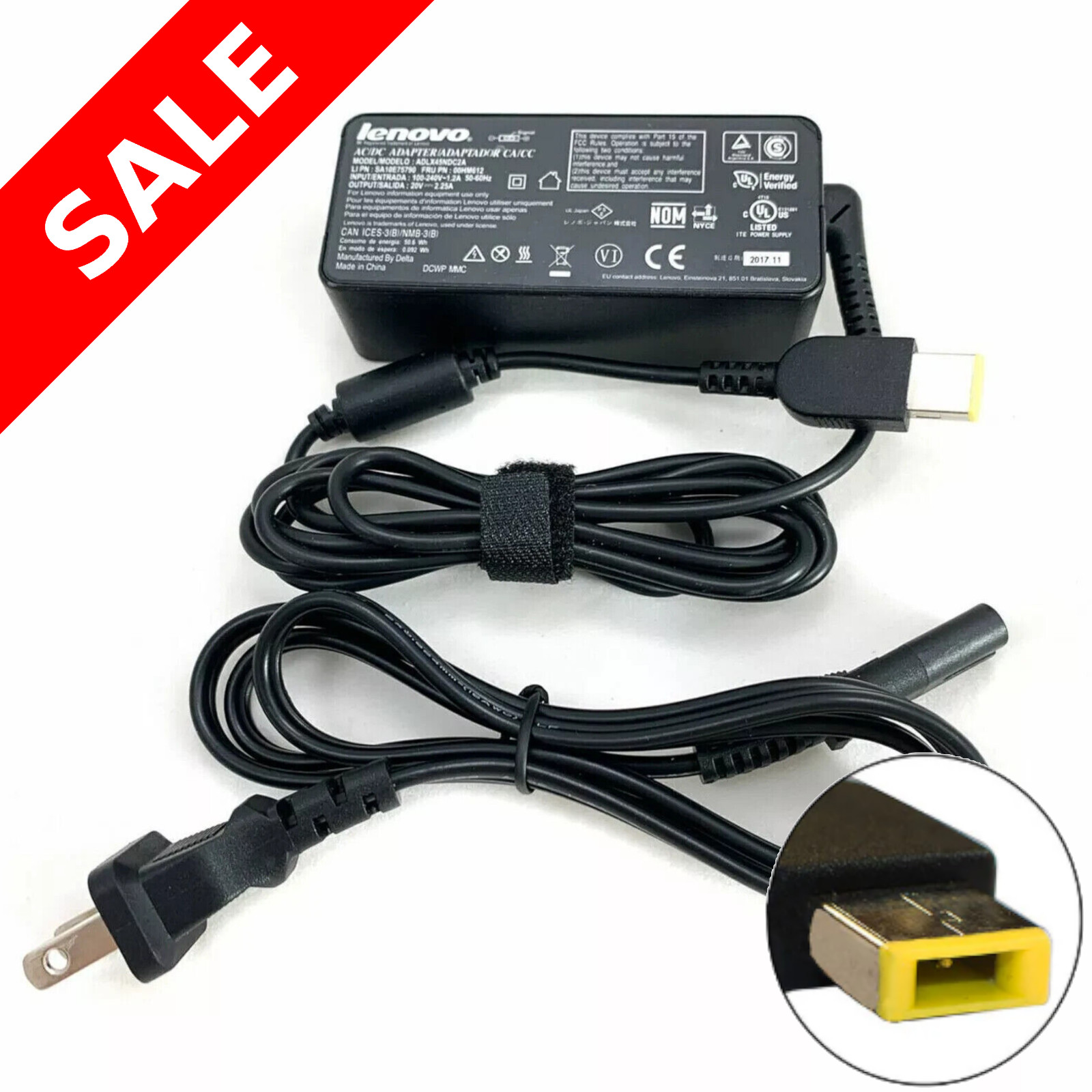 Charger 20v 2.25a 45w X1 T450 T460 T470