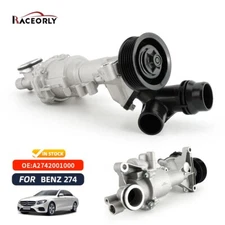 RACEORLY Water Pump For Mercedes-Benz C300 2015 2016-2018 2742001000 2742000907