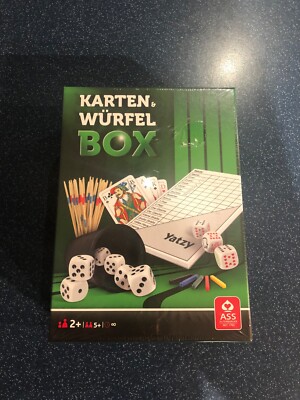 Boîte De Jeux Familiale : Cartes, Dés Et Bloc Yatzy – Des Heures De Fun Garanties !