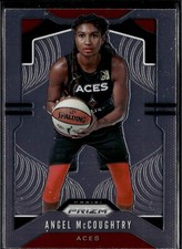 2020 Panini Prizm WNBA #10 ANGEL McCOUGHTRY Las Vegas Aces