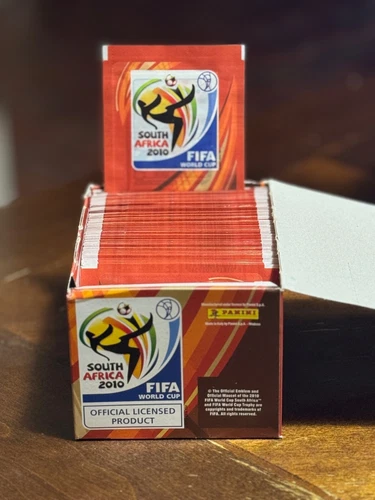 (1) Sealed Pack (5 Stickers) 2010 South Africa Panini World Cup Cristiano Messi