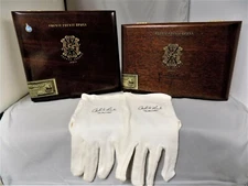 ARTURO FUENTE OPUS X WOOD CIGAR BOXES CARLOS A FUENTE 80th GLOVES & VHS VIDEO