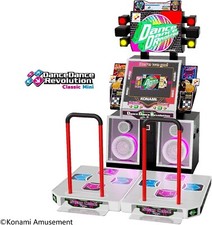 Mini máquina de juego de baile clásica DanceDanceRevolution con licencia KONAMI 5 pulgadas