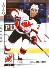 2017-18 O-Pee-Chee #288 John Moore New Jersey Devils