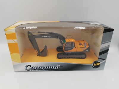 VOLVO EC210 ミニカー 1:50 スケール Cararama 1:50 Volvo EC210 Excavator Diecast & Plastic Model
