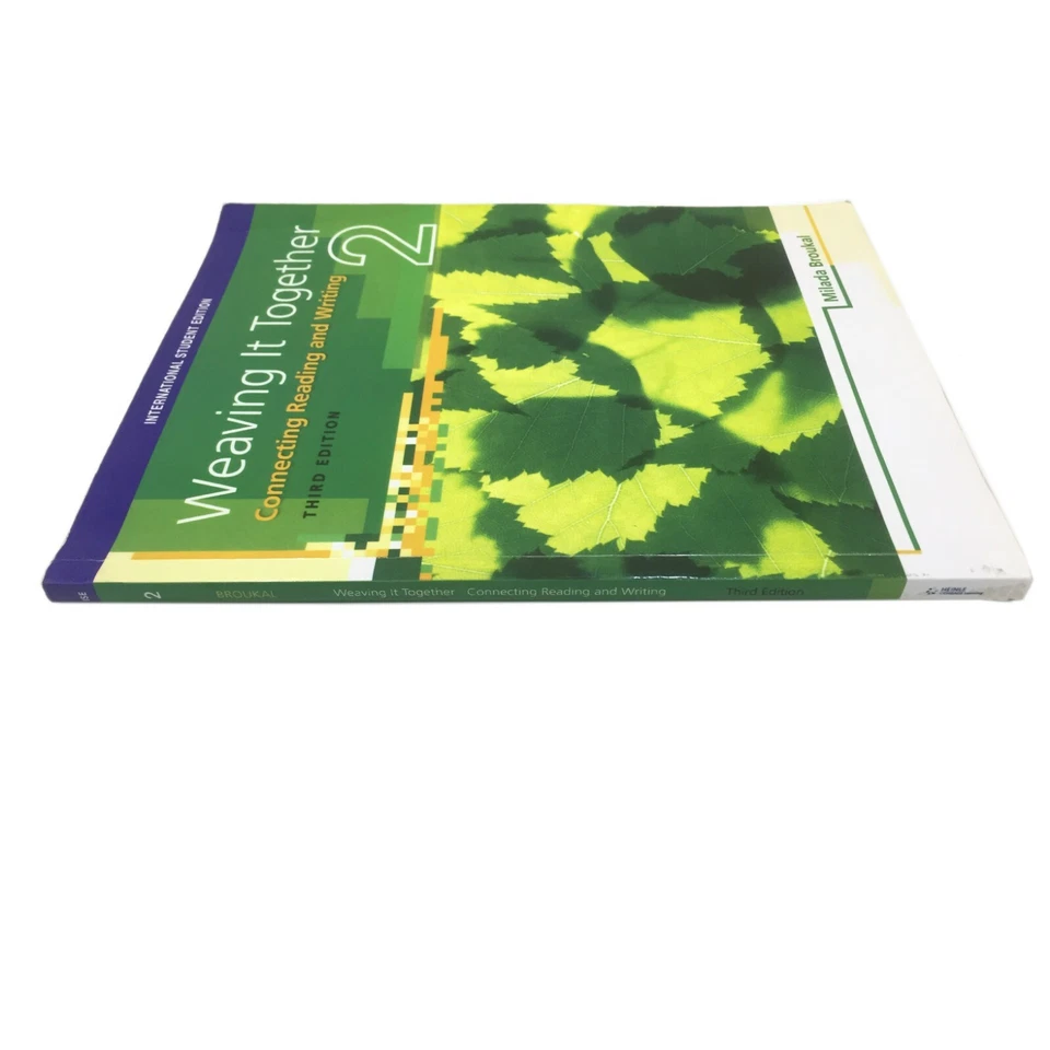 Weaving it Together Connecting Reading and Writing By: Milada English Book Rare - Image 4 of 4