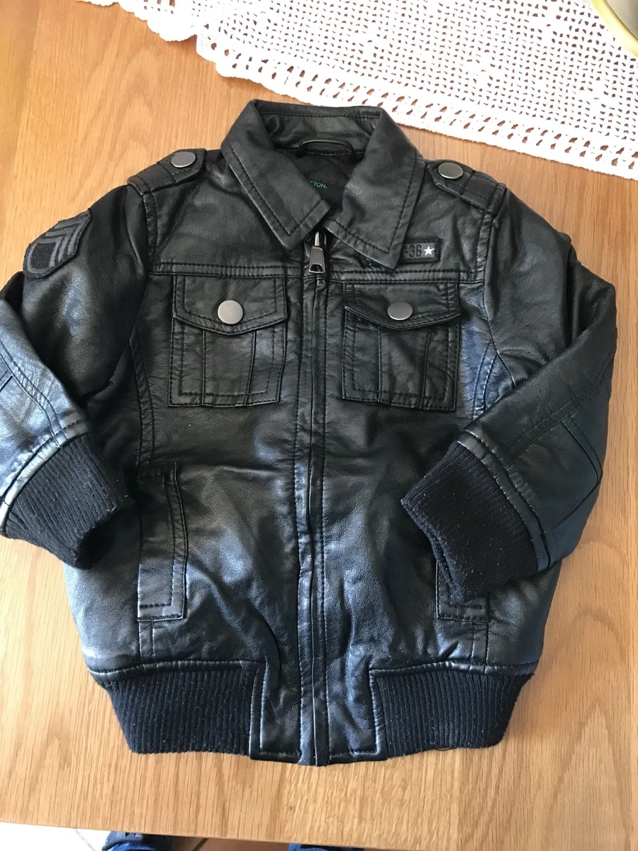 Giubbino jeans deals bambino benetton