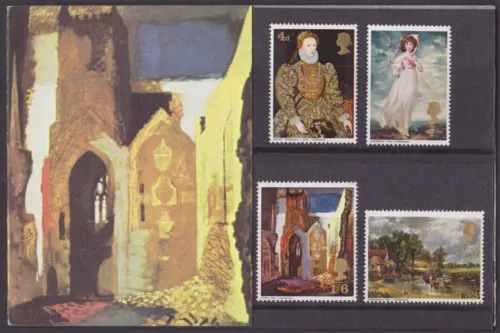 GB QEII 1968 British Paintings (2nd Series) 4d-1s9d Presentation Pack No. 1