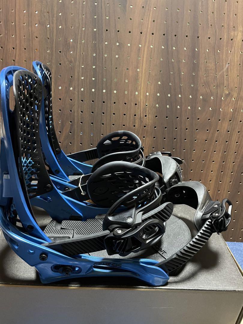 Burton Genesis Men's Snowboard Bindings, Blue, Size S 16/17 Burton Genesis Men's Snowboard Bindings, Blue, Size S 16/17