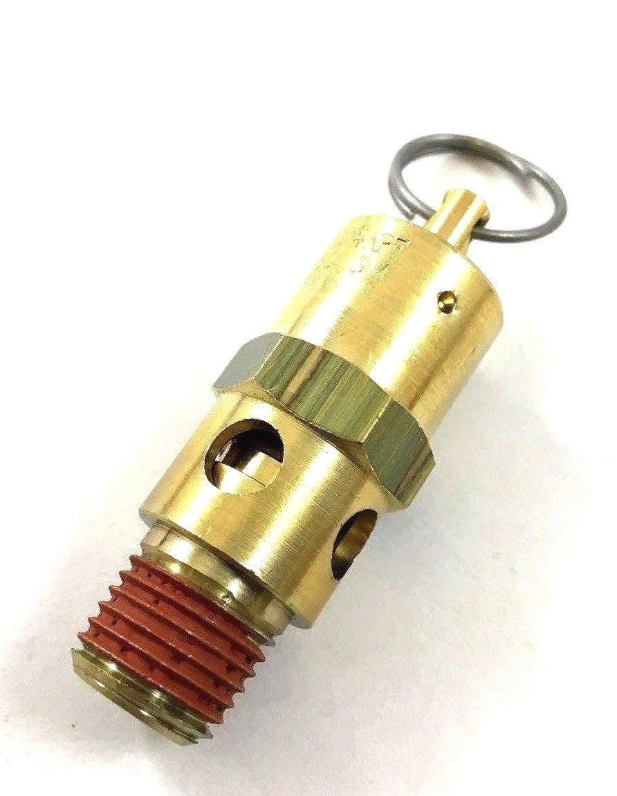 HUSKY E106004 AIR COMPRESSOR RELIEF VALVE 1 4 INCH 175 PSI HUSKY
