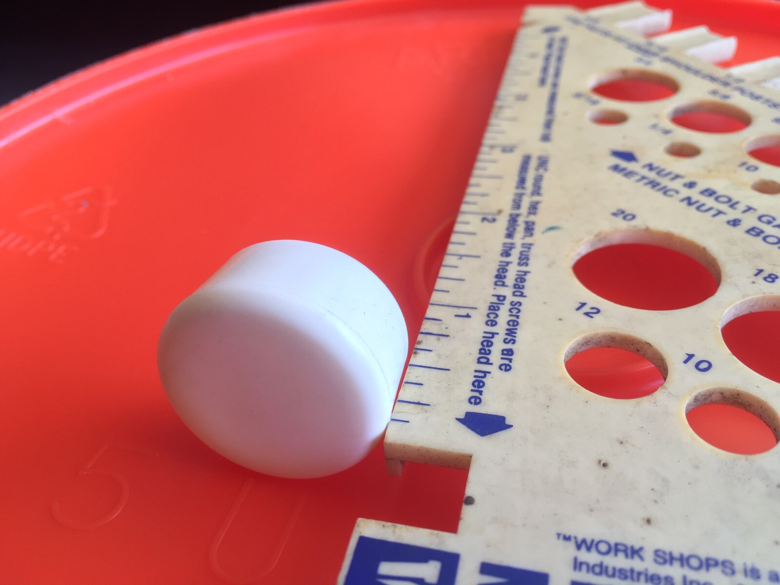 LOT Of 12 Plastic Leg Tips 1 inch White Slim Caps (12Ct) eBay