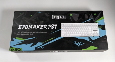 EPOMAKER P87 TKL Aluminum Wired/Wireless Gaming Keyboard-Wisteria