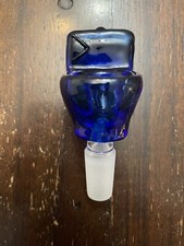 14mm Premium Glass Water Pipe Bowl Toilet Bowl Blue