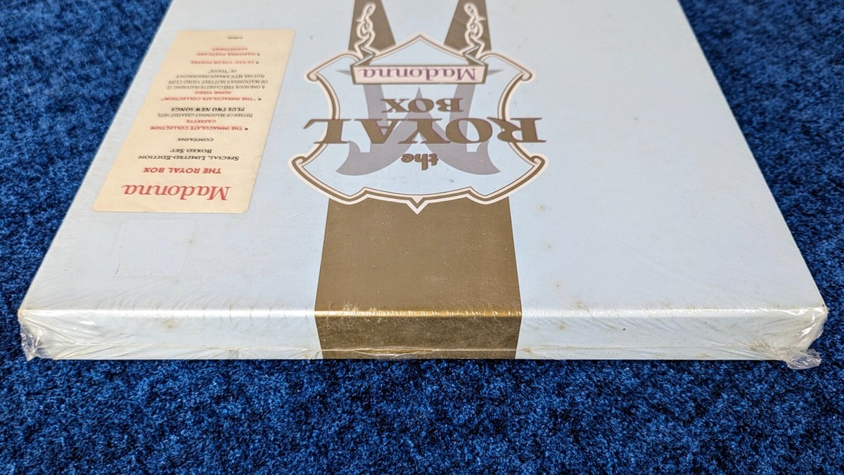 MADONNA SEALED THE ROYAL BOX SET CASSETTE EDT PROMO 1990 