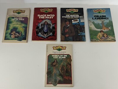 Lot of 5 Twist A Plot Books Cyoa Twistaplot #18, #8, #5, #6, #16