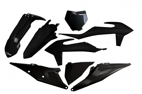 kit plastiche carene Ktm SX SXF 125 150 250 350 450 2019 - 2022 Ufo nero