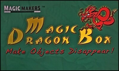 Magic Makers Magic Trick DRAGON BOX Items Disappear & Reappear Magically NEW!