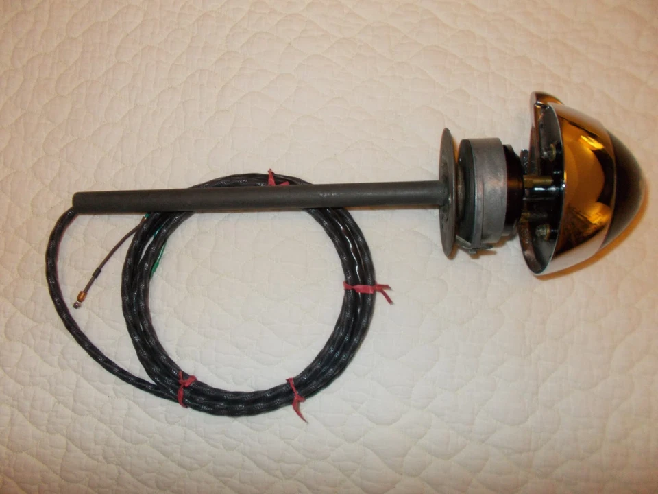 Conjunto de señal de empuje y giro de bocina restaurada Jaguar XK120 (Manette) Foto 4 de 4