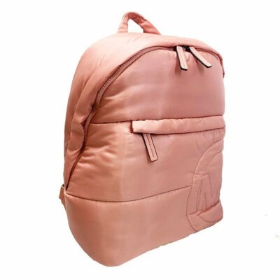 Michael Kors Rae Medium Quilted Nylon Sunset Rose Backpack  display picture 1