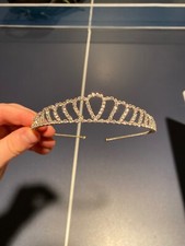 Tiara Crown - Women Birthday Prom Bride Halloween Queen Princess Bachelorette