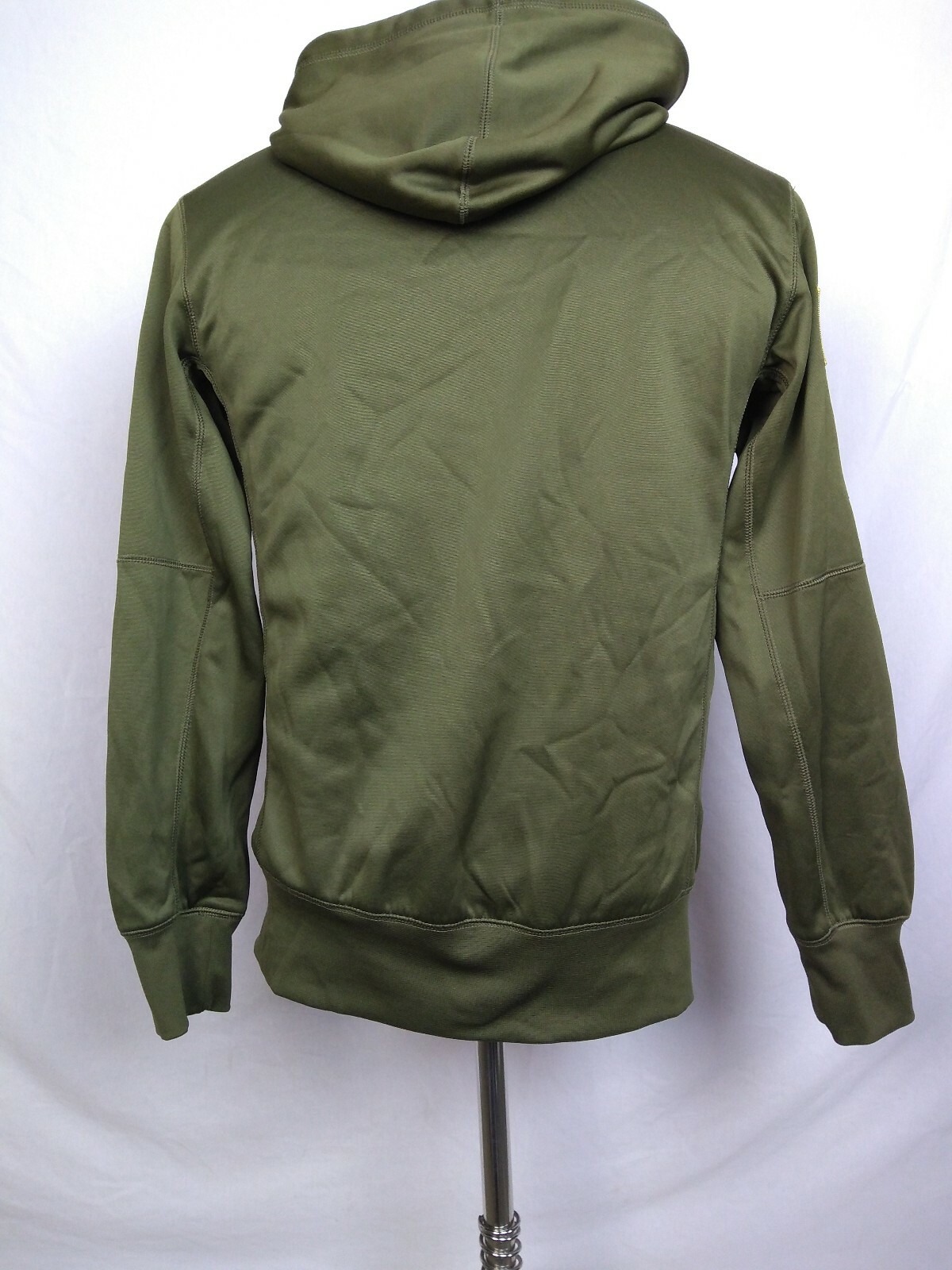 men's philadelphia eagles nike olive salute to service sideline therma performance pullover hoodie