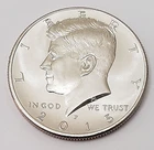 2015 P KENNEDY HALF DOLLAR  AVE CIRCULATED **FREE SHIPPING**