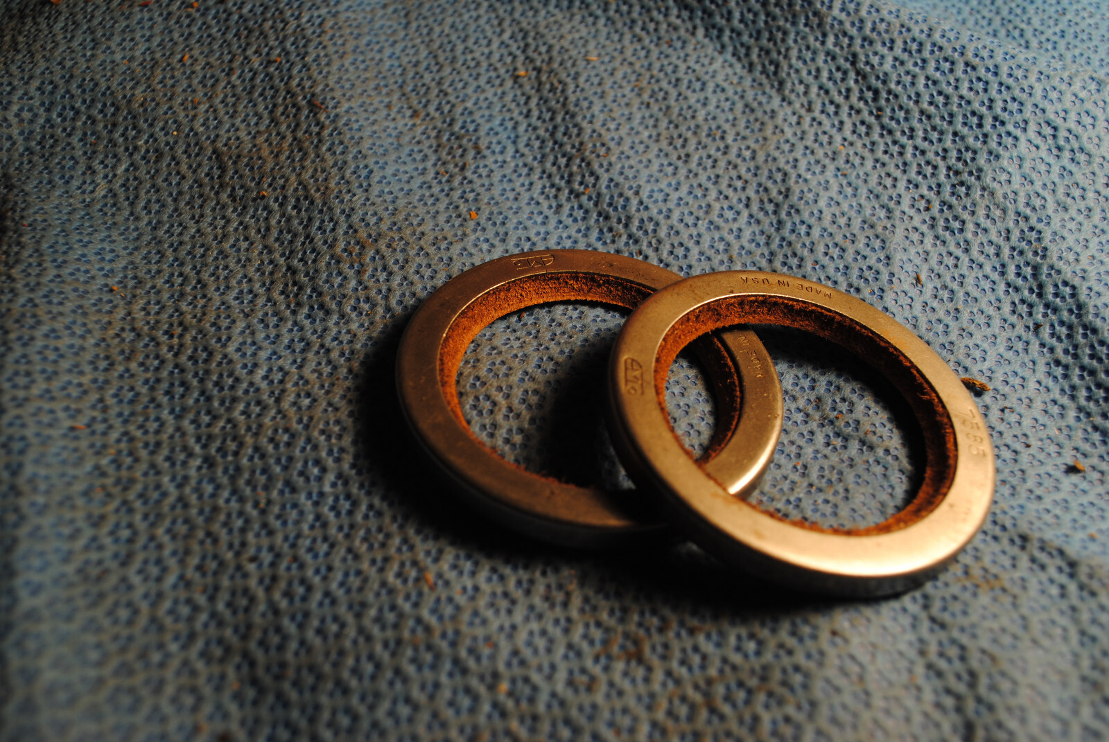 NOS MOPAR 1955 56 57 58 5962 PLYMOUTH DODGE CHRYSLER PAIR FRONT WHEEL