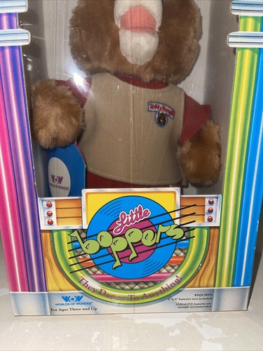 TEDDY RUXPIN Little Boppers plush 1985 New in Original Box - Picture 3 of 18