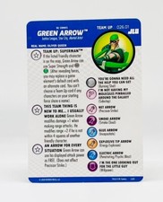 DC Heroclix Justice League Unlimited Set Green Arrow 026.01 Team-Up Card