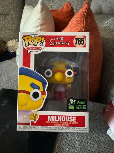 ⭐️ NIB Funko POP Animation! ~ The Simpsons ~ Milhouse #765 ~Emerald City CC ⭐️