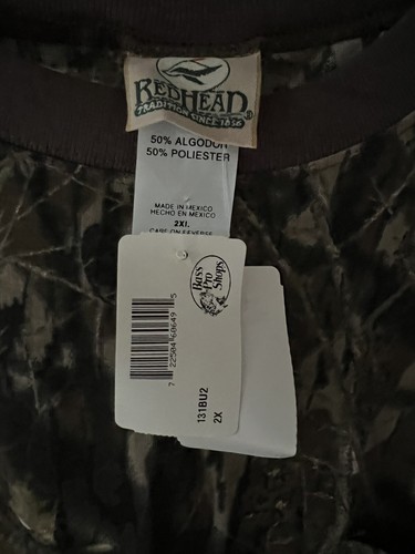 Redhead Mossy Oak Break-Up T-Shirt Size 2XL New With Tags - Picture 3 of 3