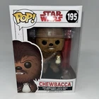 Star Wars: The Last Jedi Chewbacca Funko Pop! Bobblehead #195 NEW