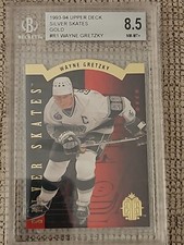 1993-94 Upper Deck Silver Skates Gold #R1 Wayne Gretzky Beckett 8.5 NM-MT+